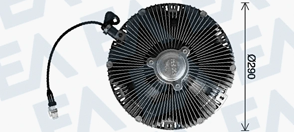 Fan Wheel, engine cooling (35C47D23)