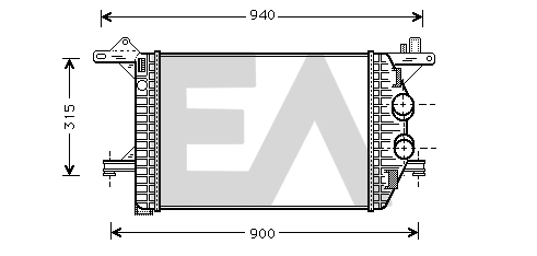 Charge Air Cooler (36A45002)