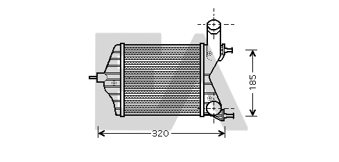 Charge Air Cooler (36A25021)