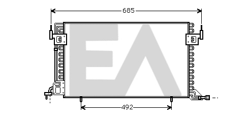 Condenser, air conditioning (30C10006)