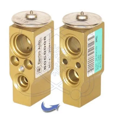 Expansion Valve, air conditioning (60C0008)
