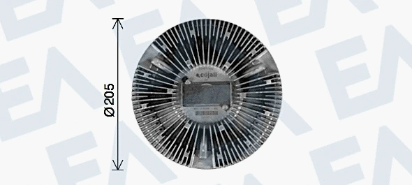 Fan Wheel, engine cooling (35C16D20)