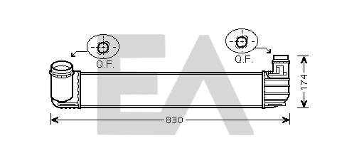 Charge Air Cooler (36A60031)