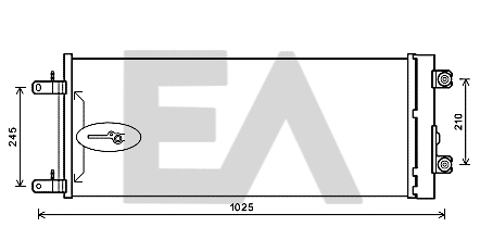 Condenser, air conditioning (30C16006)