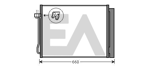 Condenser, air conditioning (30C07051)