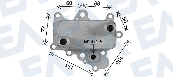 Oil Cooler, engine oil (37G03001)