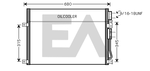Condenser, air conditioning (30C33016)