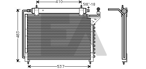 Condenser, air conditioning (30C35004)