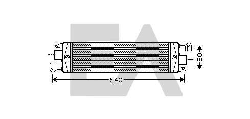 Charge Air Cooler (36A25023)