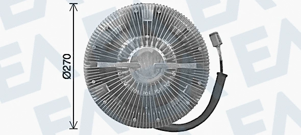 Fan Wheel, engine cooling (35C63D17)