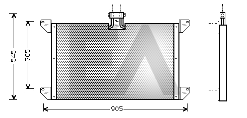 Condenser, air conditioning (30C63002)