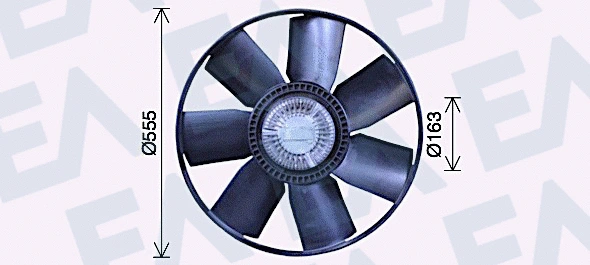 Fan Wheel, engine cooling (35C30C05)