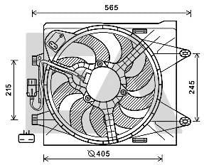 Fan, engine cooling (33V25098)