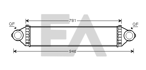 Charge Air Cooler (36A50022)