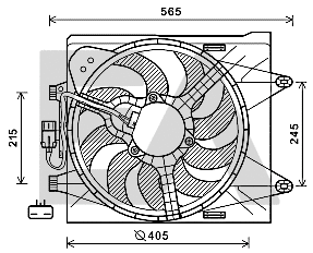 Fan, engine cooling (33V25097)