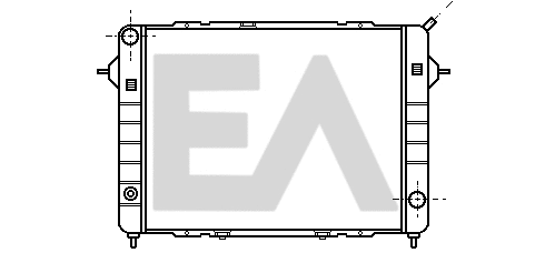 Radiator, engine cooling (31R54062)