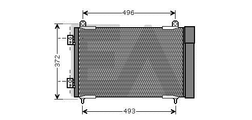 Condenser, air conditioning (30C55015)