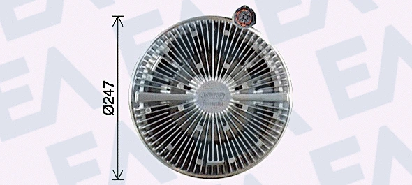 Fan Wheel, engine cooling (35C59D11)