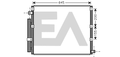 Condenser, air conditioning (30C71040)