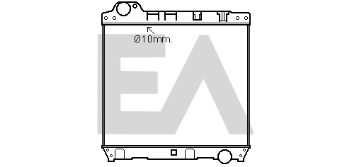 Radiator, engine cooling (31R45044)