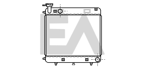 Radiator, engine cooling (31R50115)