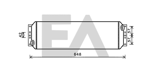 Oil Cooler, engine oil (37G47001)