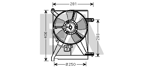 Fan, engine cooling (33V20010)