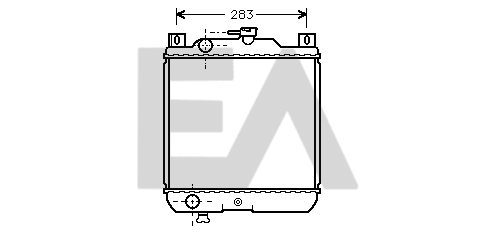 Radiator, engine cooling (31R69008)