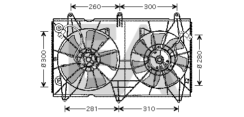 Fan, engine cooling (33V26016)