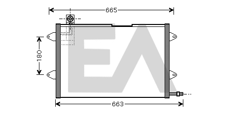 Condenser, air conditioning (30C77010)