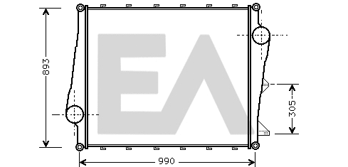 Charge Air Cooler (36A76002)