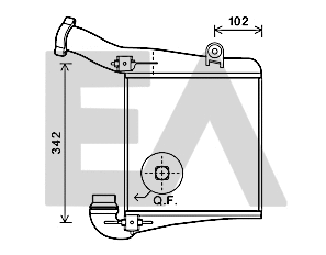 Charge Air Cooler (36A58013)