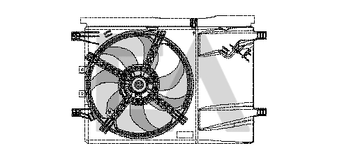 Fan, engine cooling (33V25028)