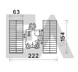 Electric Motor, interior blower (42A50026)