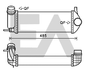 Charge Air Cooler (36A60045)