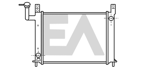 Radiator, engine cooling (31R18030)