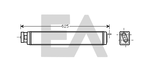 Oil Cooler, engine oil (37G07011)