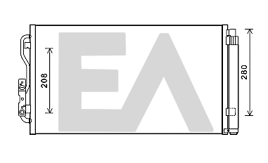 Condenser, air conditioning (30C07052)