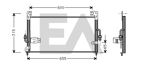 Condenser, air conditioning (30C51027)