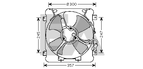 Fan, engine cooling (33V26026)