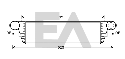 Charge Air Cooler (36A50004)