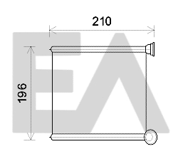 Heat Exchanger, interior heating (45C02011)