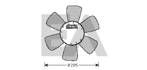 Fan, engine cooling (33V77020)