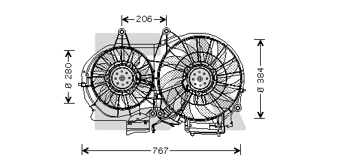Fan, engine cooling (33V02005)