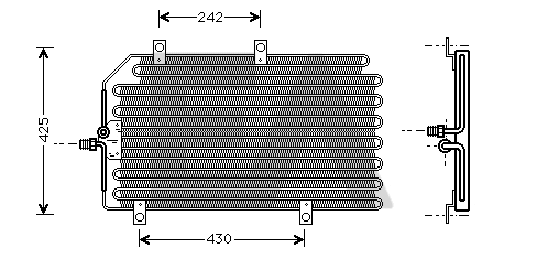 Condenser, air conditioning (30C03009)
