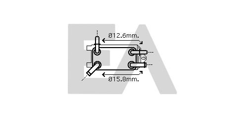 Oil Cooler, engine oil (37G78002)