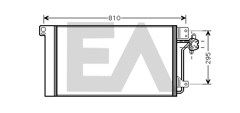 Condenser, air conditioning (30C77034)