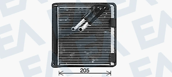 Evaporator, air conditioning (43B77009)