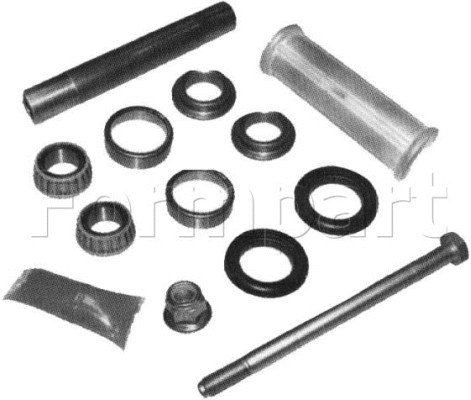 Control/Trailing Arm Kit, wheel suspension (1400002)