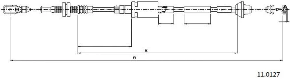 Accelerator Cable (11.0127)